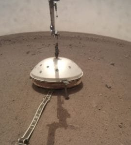 InSight's Seismometer Now Has a Cozy Shelter on Mars