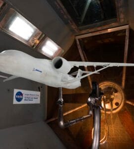 NASA’s X-66 Sustainable Aircraft Model Sails Through First Wind Tests