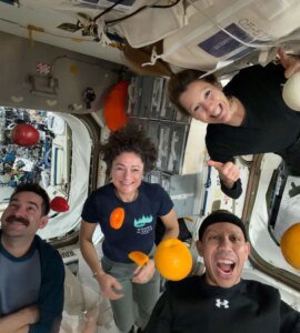 Fresh Food Delivery for Space Station