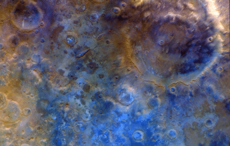 NASA’s Psyche Mission Images Mars’ Huygens Crater
