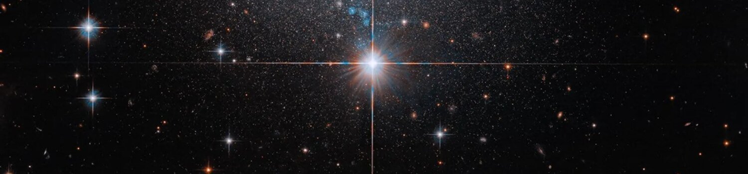 Hubble Spies Faint Irregular Galaxy