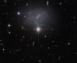 Hubble Spies Faint Irregular Galaxy