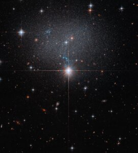 Hubble Spies Faint Irregular Galaxy