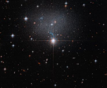 Hubble Spies Faint Irregular Galaxy