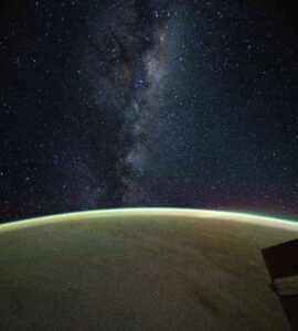 Glowing Views from the Space Station
