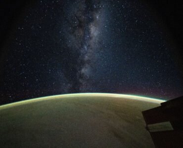 Glowing Views from the Space Station