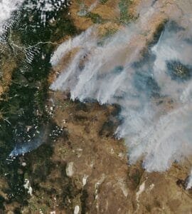 Smoke Blankets Oregon - NASA Science