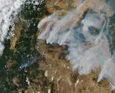 Smoke Blankets Oregon - NASA Science